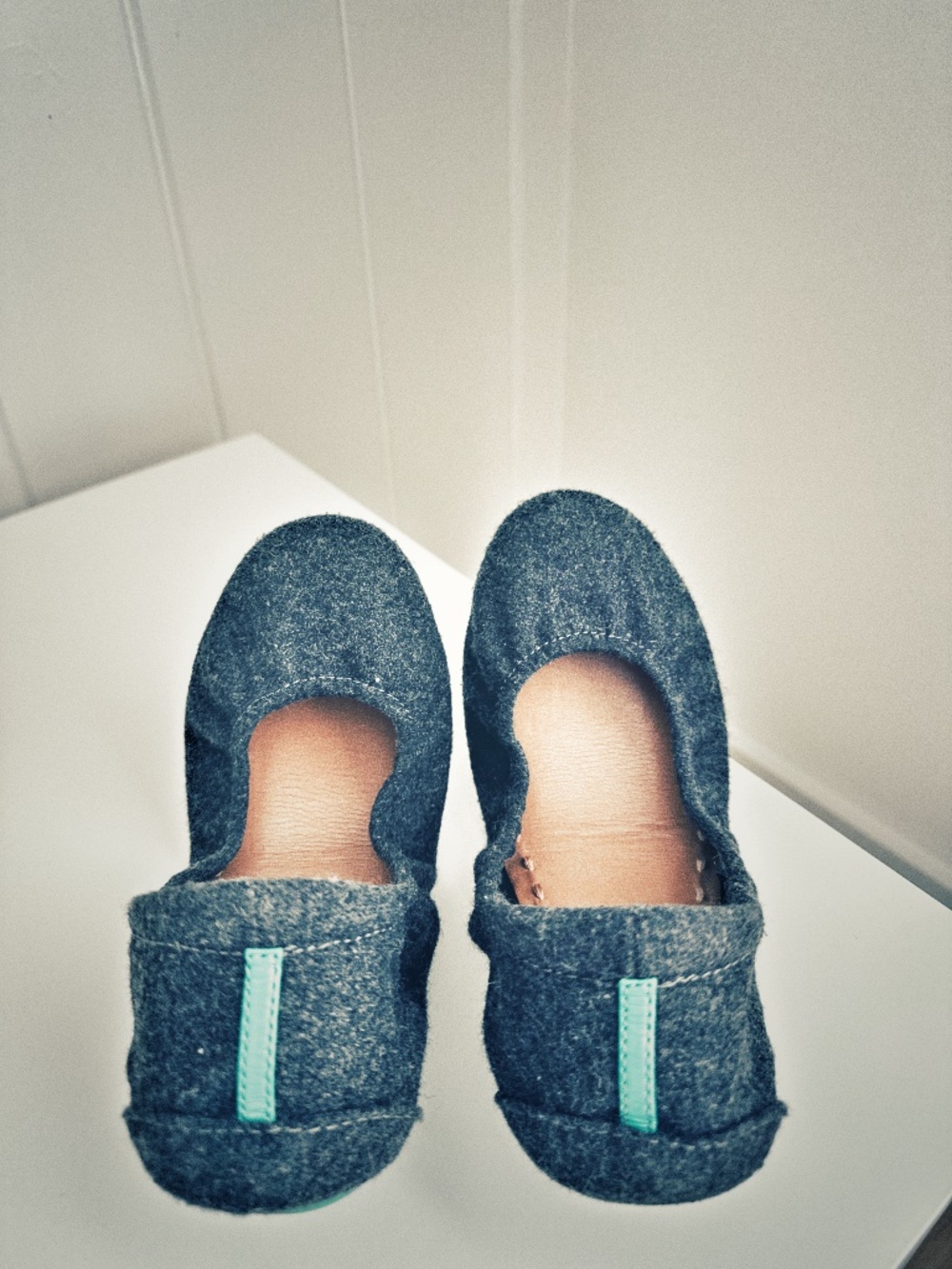 Tieks Greystone- Size 8